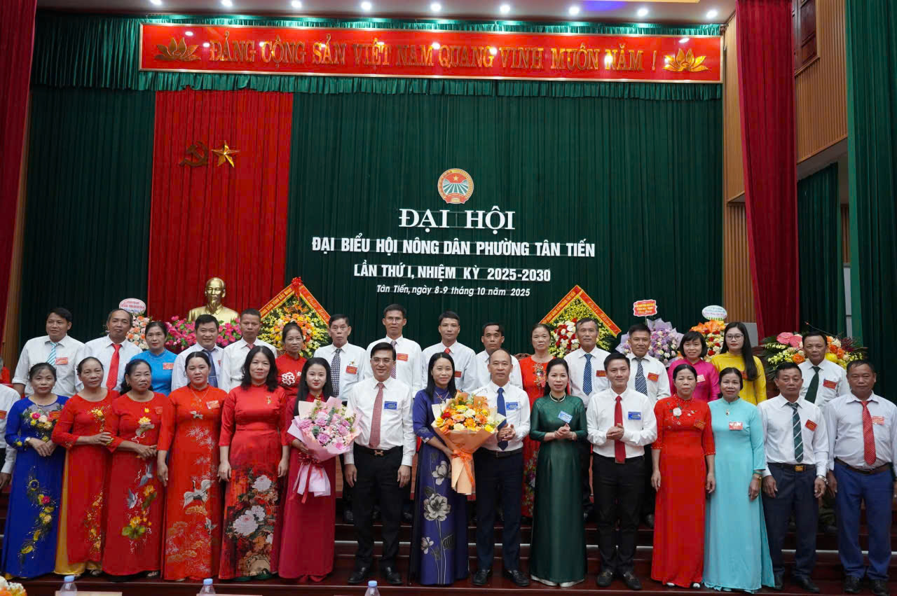 24 cơ sở Hội Nông dân trong tỉnh tổ chức thành công Đại hội nhiệm kỳ 2025–2030