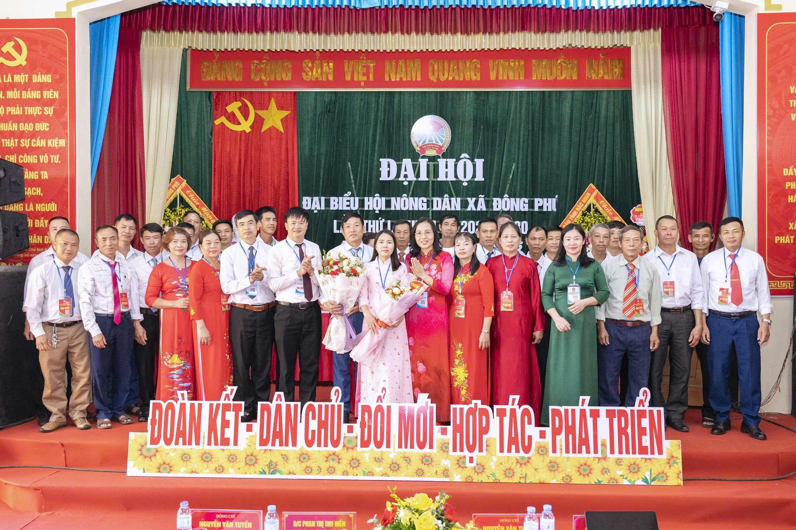 Hội Nông dân xã Đông Phú tổ chức thành công Đại hội đại biểu lần thứ I, nhiệm kỳ 2025–2030