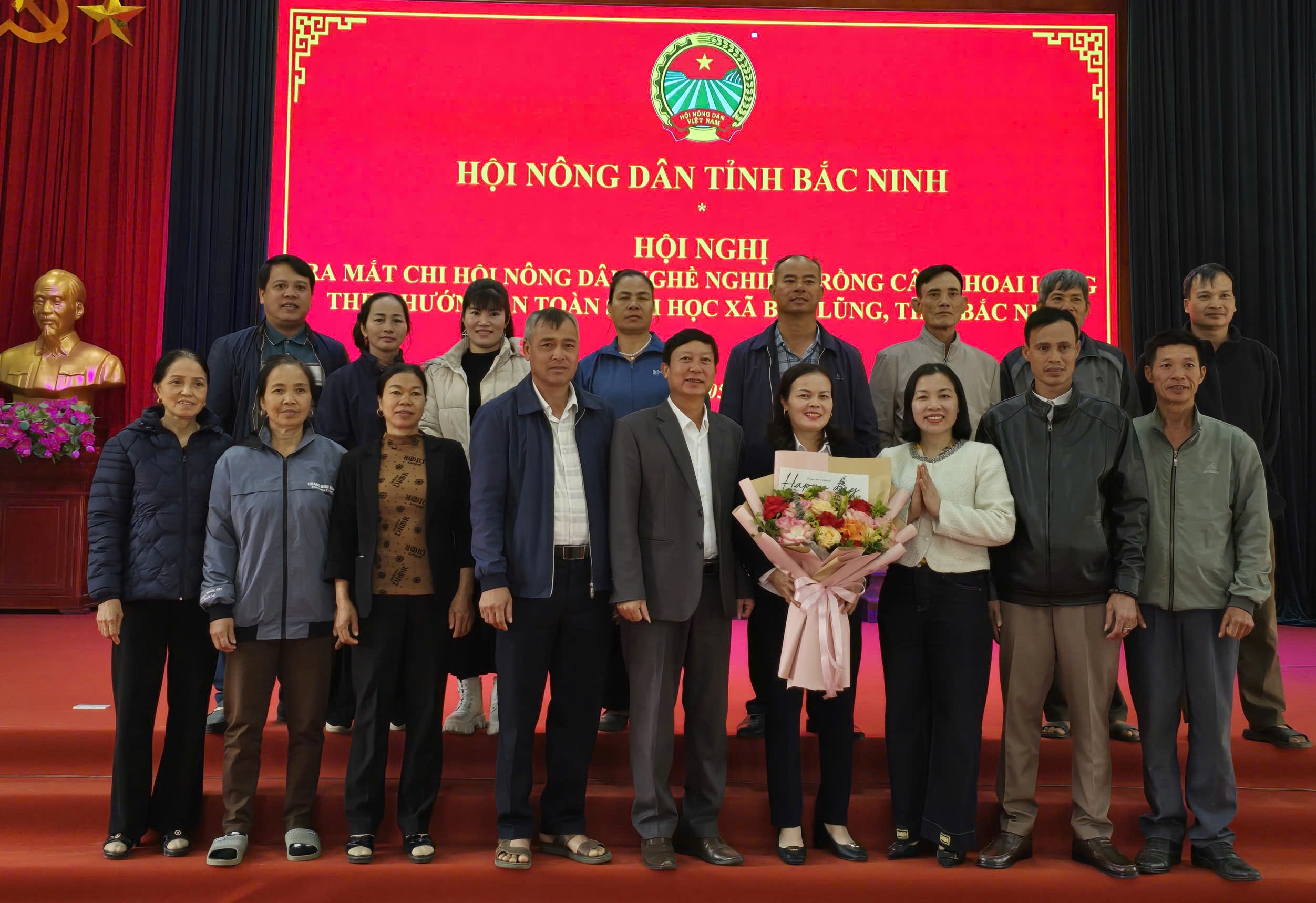 Bắc Ninh: Ra mắt Chi hội Nông dân nghề nghiệp trồng cây khoai lang xã Bắc Lũng