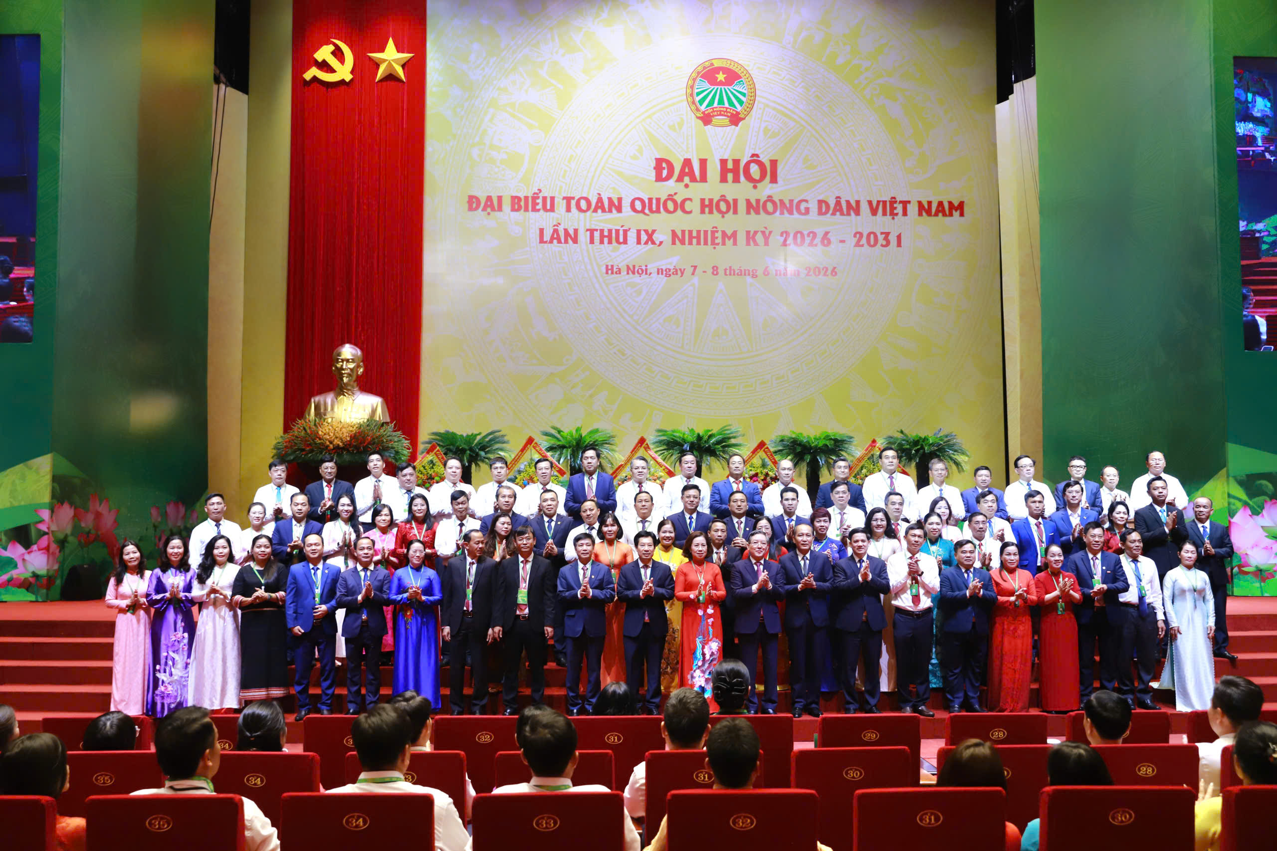 Đại hội đại biểu Hội Nông dân Việt Nam: Đồng chí Nguyễn Hoàng Trung tái cử Ban Thường vụ Trung ương Hội Nông dân Việt Nam