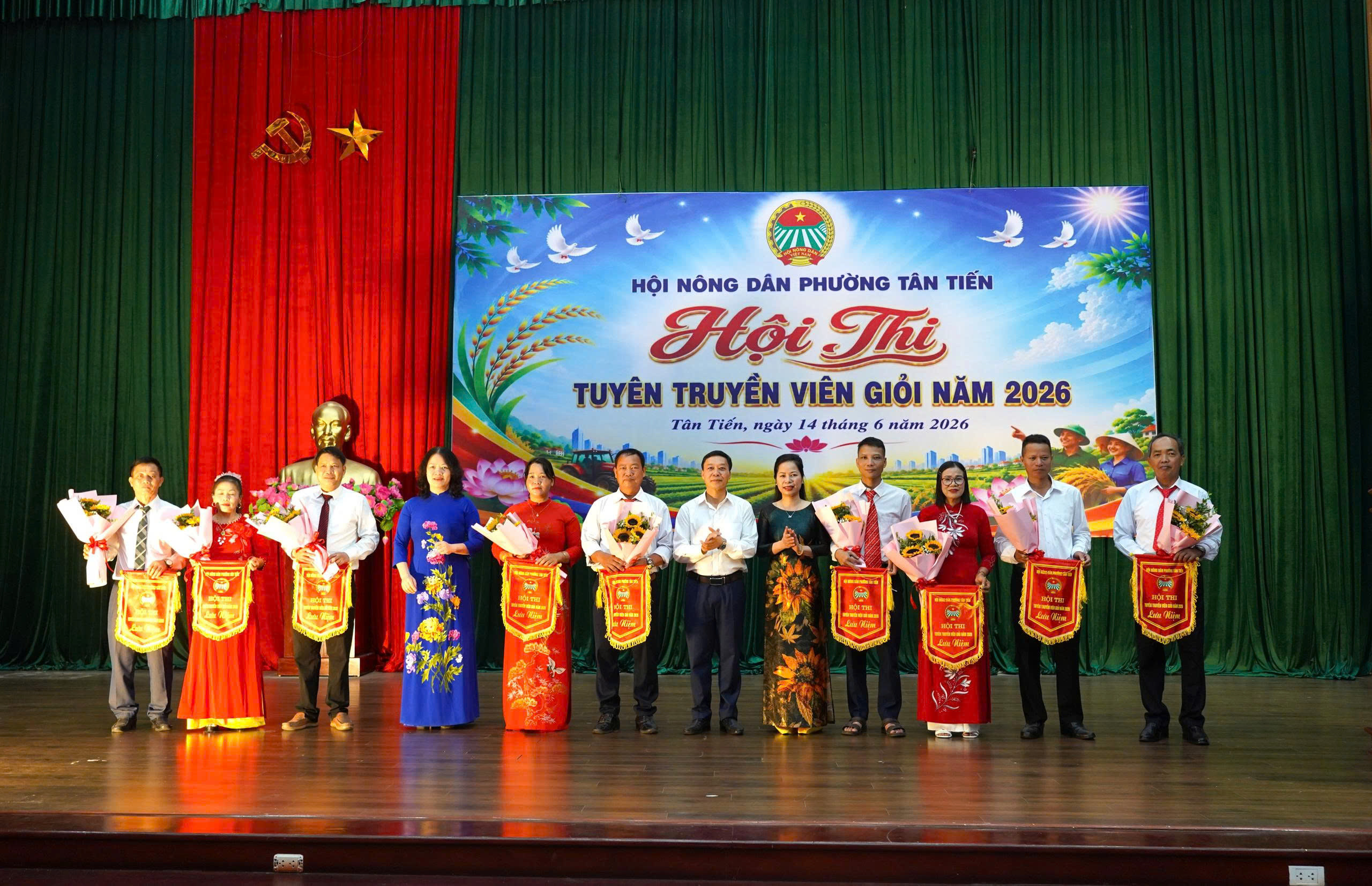 Hội Nông dân phường Tân Tiến tổ chức Hội thi “Tuyên truyền viên giỏi” năm 2026