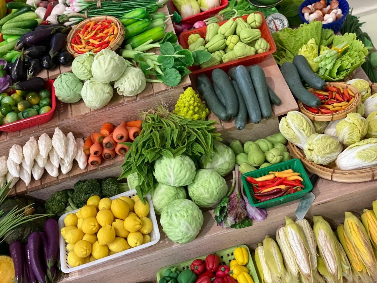 Giá một số loại rau xanh ngày 18/7/2021