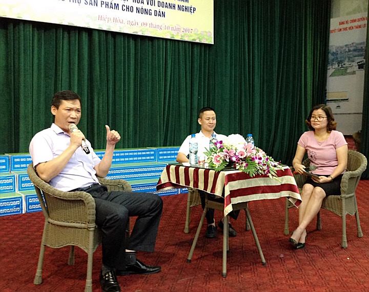 TỌA ĐÀM Doanh nghiệp với Nhà nông về vấn đề bao tiêu sản phẩm cho nông dân