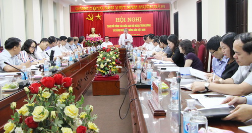 Công tác đối ngoại và hợp tác quốc tế là một trong 5 nhiệm vụ trọng tâm của Hội