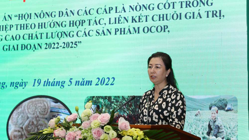 Quan tâm xây dựng sản phẩm OCOP mang thương hiệu tỉnh
